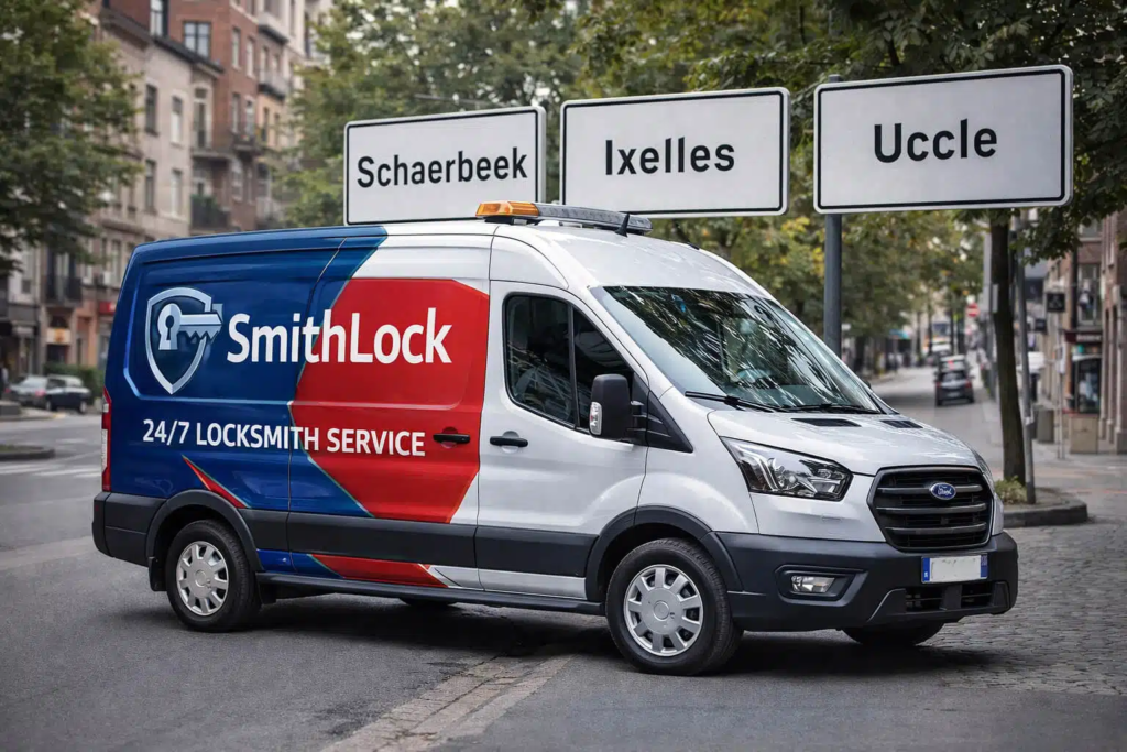 Zones d’intervention for locksmiths