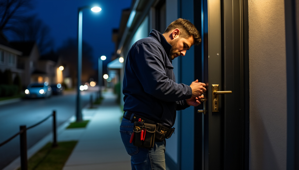 Dans quelles situations appeler un serrurier en pleine nuit ?